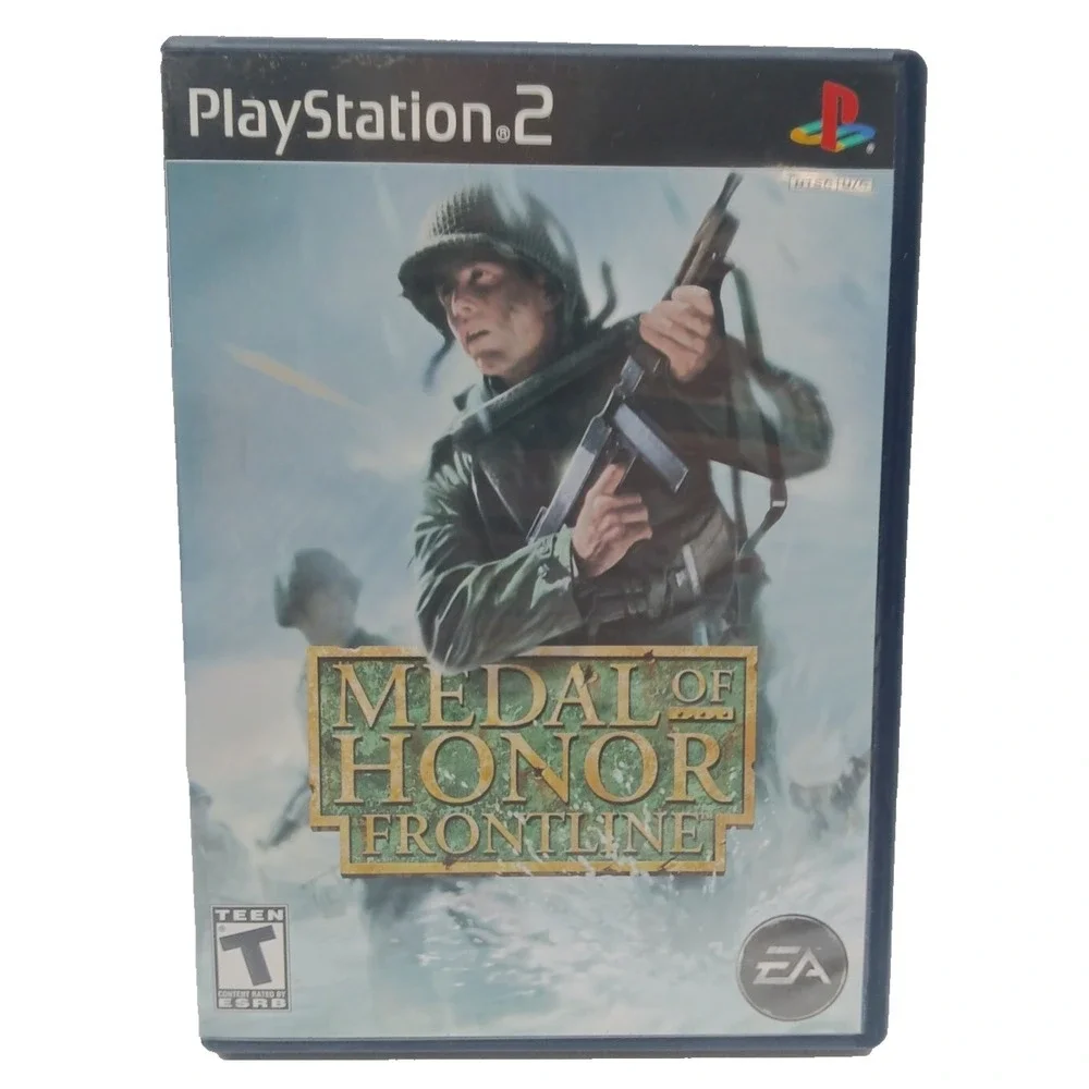 Medal of Honor Frontline PS2 Sony PlayStation 2 Very Good / Has Manual / CD Good